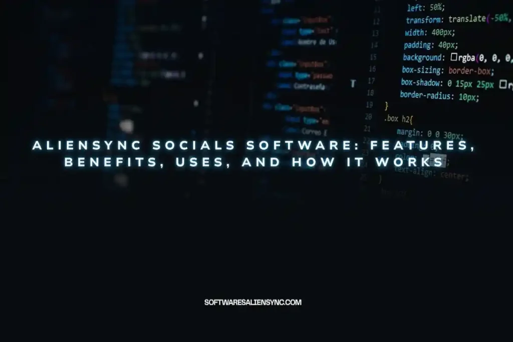 aliensync socials software