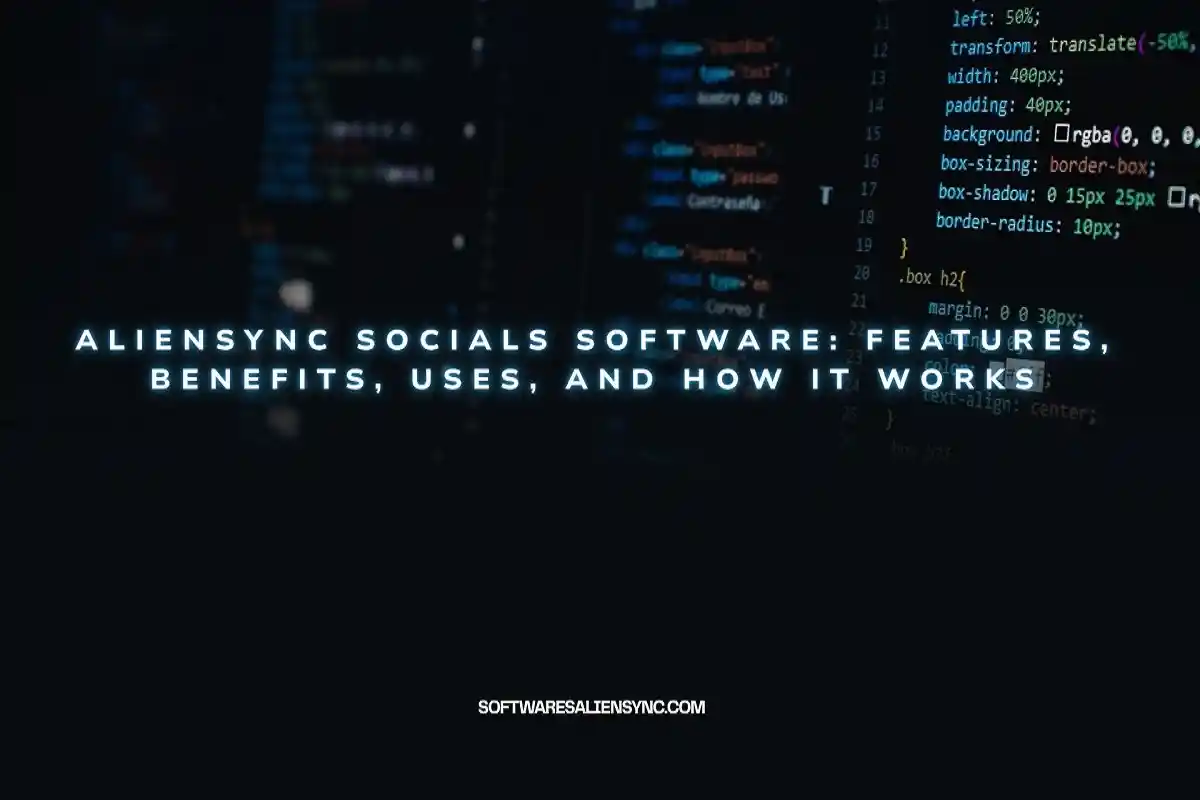 aliensync socials software
